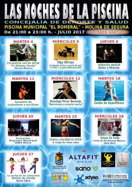 La Concejalía de Deporte y Salud de Molina de Segura pone en marcha el nuevo programa Las Tardes y Noches en la Piscina - 4, Foto 4