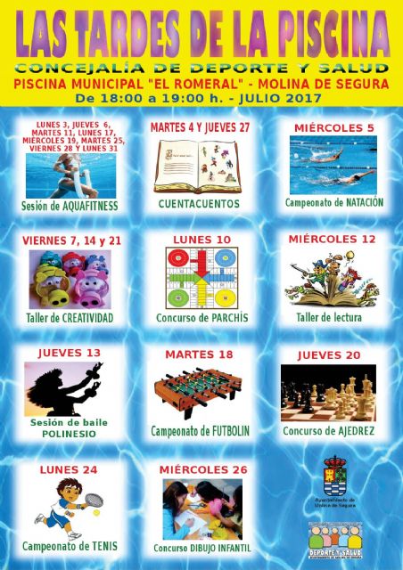 La Concejalía de Deporte y Salud de Molina de Segura pone en marcha el nuevo programa Las Tardes y Noches en la Piscina - 5, Foto 5