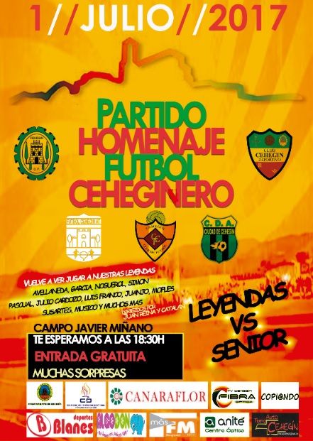 Un partido homenaje al fútbol ceheginero contará con las grandes leyendas de este deporte en el municipio - 1, Foto 1