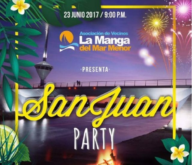Fuego y musica en la San Juan Party de La Manga - 1, Foto 1
