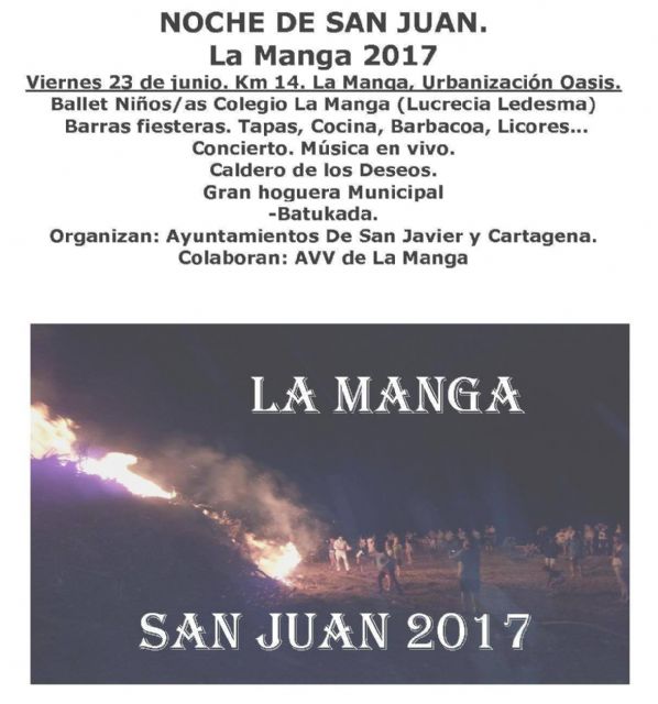 La Noche de San Juan llevará la fiesta a San Javier, Santiago de la Ribera y La Manga del Mar Menor - 3, Foto 3