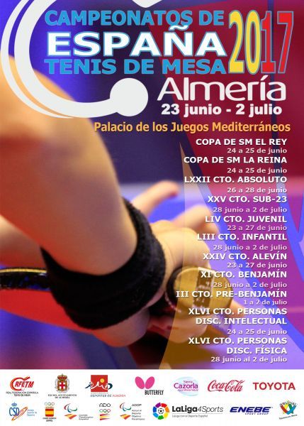 Mañana comienzan los Campeonatos de España de Tenis de Mesa, Foto 1