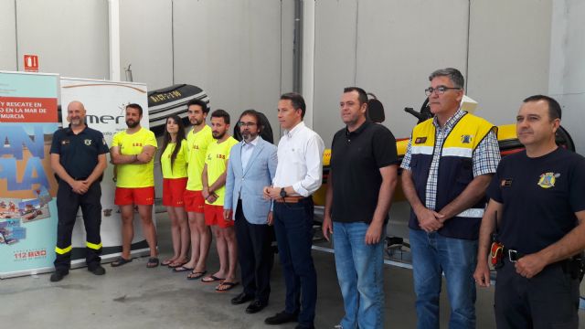 El Servicio Municipal de Emergencias incorpora una nueva embarcación de rescate dentro del Plan Copla 2018 activado en la costa lorquina - 2, Foto 2