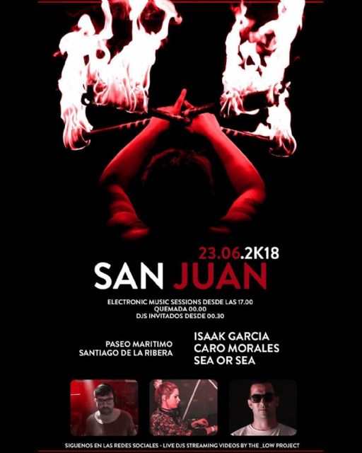 La Noche de San Juan se celebrará en las playas de Santiago de la Ribera y La Manga - 2, Foto 2