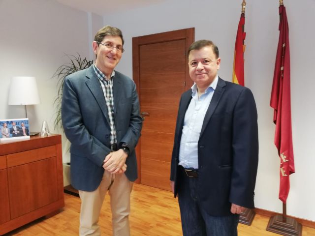 Villegas recibe al nuevo director del Instituto Murciano de Investigación Biosanitaria de la Región de Murcia - 1, Foto 1