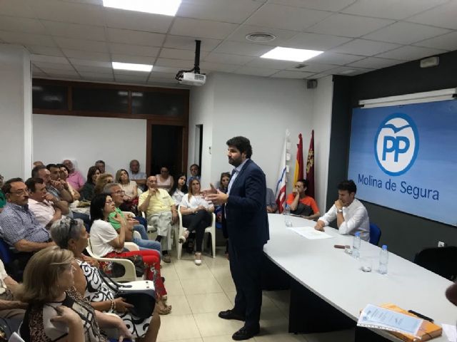 López Miras: José Ángel Alfonso es el candidato necesario para liderar el proyecto en Molina de Segura y recuperar la alcaldía en 2019 - 1, Foto 1