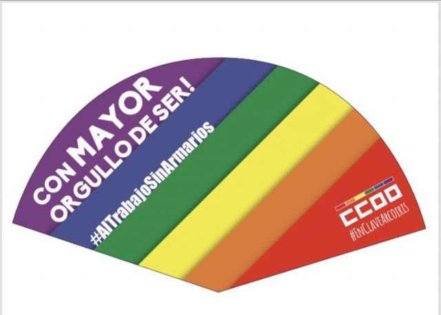 CCOO Región de Murcia manifiesta su apoyo e implicación en la lucha por los derechos de las personas LGTBI+ - 1, Foto 1