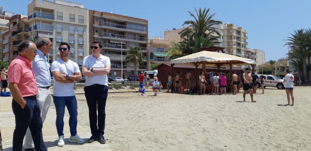 La Playa de Poniente en Águilas ha acogido hoy las Pruebas de Selección de Socorristas Acuáticos - 1, Foto 1