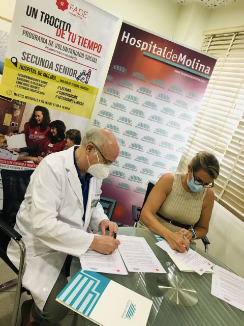 Hospital de Molina y Fundación FADE renuevan su colaboración para acompañar a pacientes ingresados - 3, Foto 3