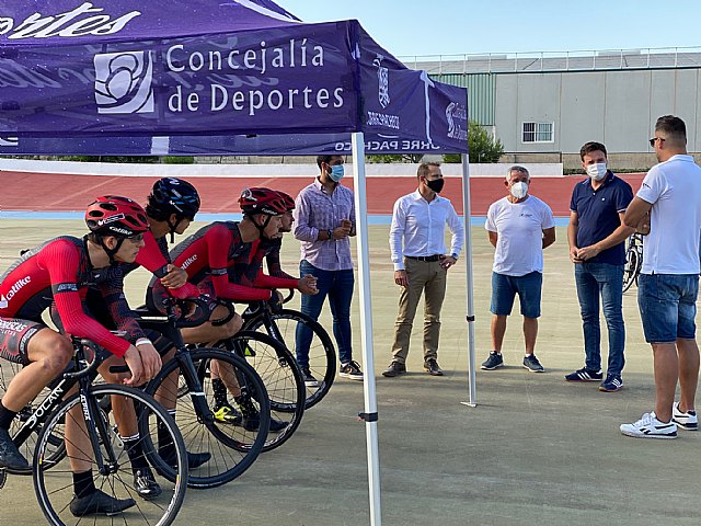 El Velódromo de Torre Pacheco vuelve a acoger deportistas - 1, Foto 1