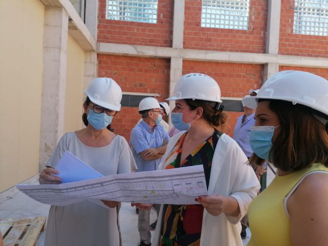El IES Miguel de Cervantes de Murcia estrenará un nuevo pabellón el primer trimestre del curso - 2, Foto 2