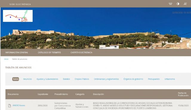 El Ayuntamiento de Puerto Lumbreras implementa un nuevo sistema integral de Administración electrónica para mejorar la atención al ciudadano - 1, Foto 1