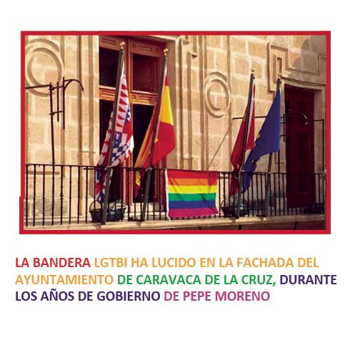 El Grupo Municipal Socialista solicita a José Francisco García que coloque la bandera LGTBI en la fachada del consistorio caravaqueño - 1, Foto 1