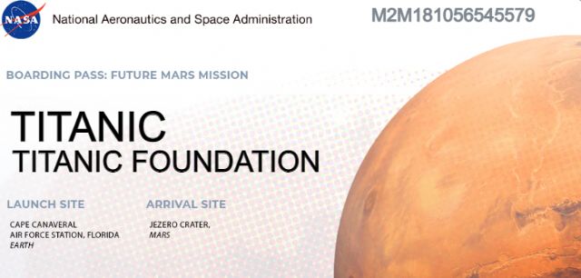 Desde la ciudad de Valladolid al planeta Marte, próximo viaje del Titanic - 1, Foto 1
