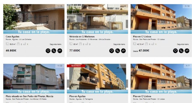 Solvia ofrece en la Región de Murcia viviendas a precios ajustados en los enclaves de playa más turísticos - 1, Foto 1