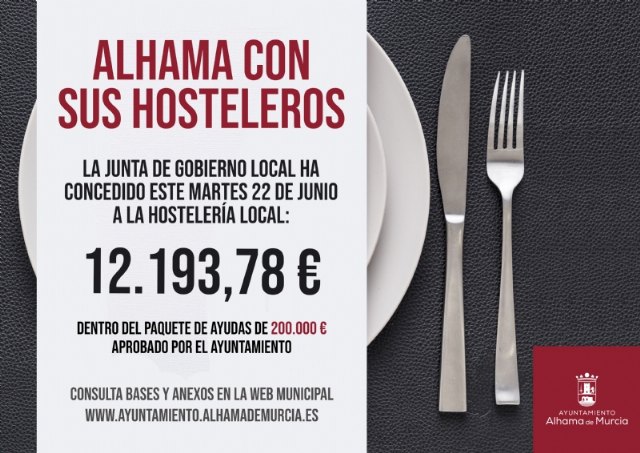 El Ayuntamiento concede otros 12.000 euros ms a la hostelera local, Foto 1