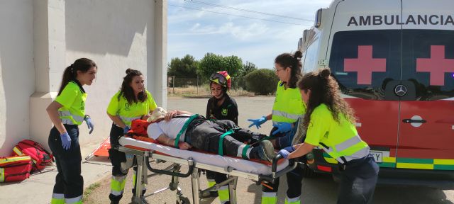 UCAM Cartagena acoge un simulacro de enfermería de emergencias - 2, Foto 2
