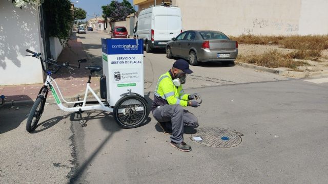 Tratamientos desinsectación en el alcantarillado de Torre Pacheco - 3, Foto 3