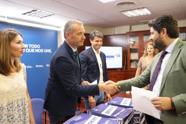 Fernando López Miras proclamado candidato único por el Comité Organizador del XVIII Congreso Autonómico del Partido Popular de la Región de Murcia, Foto 1