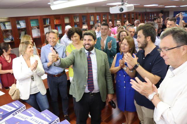 Fernando López Miras proclamado candidato único por el Comité Organizador del XVIII Congreso Autonómico del Partido Popular de la Región de Murcia, Foto 2