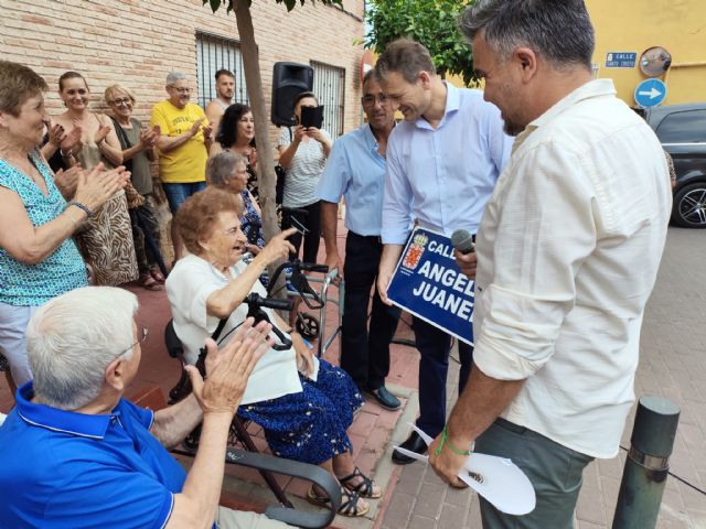 Los Garres reconoce con una calle la labor de una vecina que se implicó y trabajó por la educación de los niños en los años 60 - 1, Foto 1