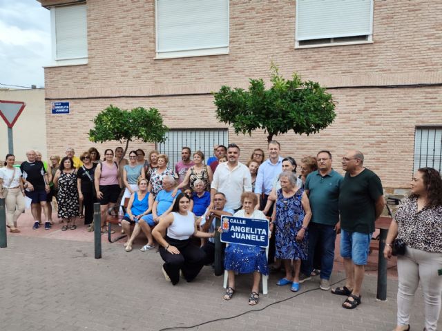 Los Garres reconoce con una calle la labor de una vecina que se implicó y trabajó por la educación de los niños en los años 60 - 2, Foto 2
