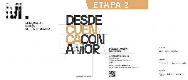 Presentación nacional de Memoria del Diseño Región de Murcia. Etapa Dos, desde Cuenca, en formato presencial y en streaming - 1, Foto 1