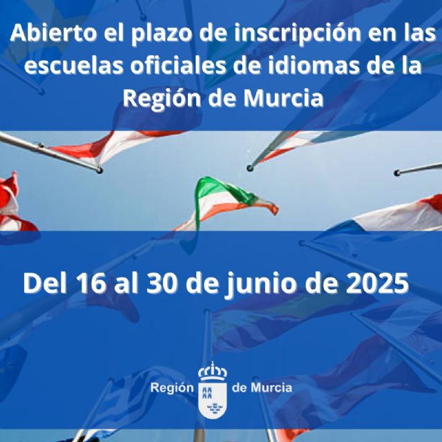 Abierto el plazo de inscripción para las cerca de 13.000 plazas que ofrecen las escuelas oficiales de idiomas de la Región - 1, Foto 1
