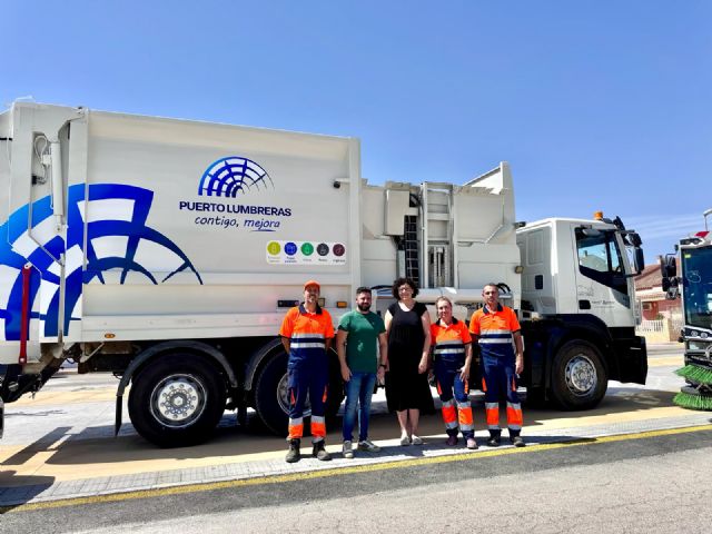 El Ayuntamiento de Puerto Lumbreras incorpora tres nuevos vehículos al Servicio Municipal de Limpieza Viaria y Recogida de Residuos - 2, Foto 2