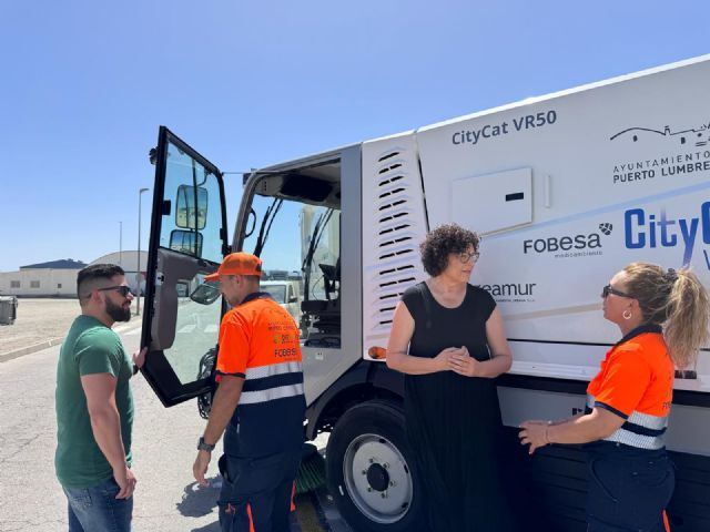 El Ayuntamiento de Puerto Lumbreras incorpora tres nuevos vehículos al Servicio Municipal de Limpieza Viaria y Recogida de Residuos - 4, Foto 4