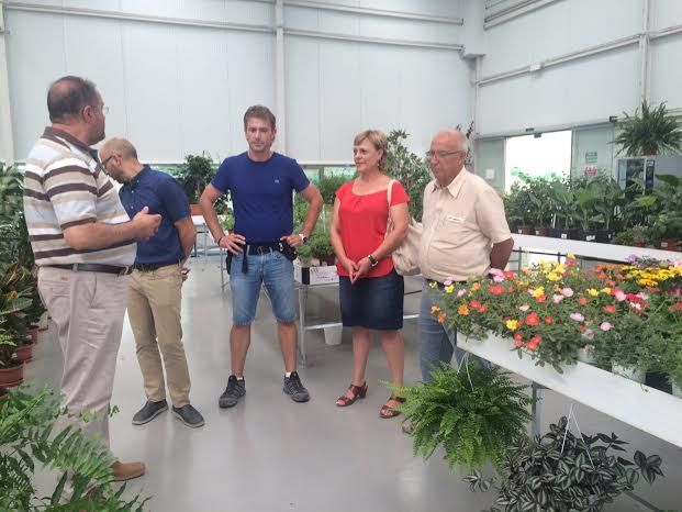 Autoridades municipales visitan las instalaciones de una empresa local dedicada a la fabricación y distribución de productos hortícolas, Foto 8