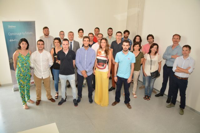 Una quincena de becarios Talentum Startups de la cátedra Telefónica-UPCT compiten con ideas innovadora de negocio - 1, Foto 1