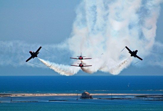 El cielo de Santiago de la Ribera vuelve a acoger a la Patrulla Águila con una exhibición el domingo 24 de julio - 1, Foto 1