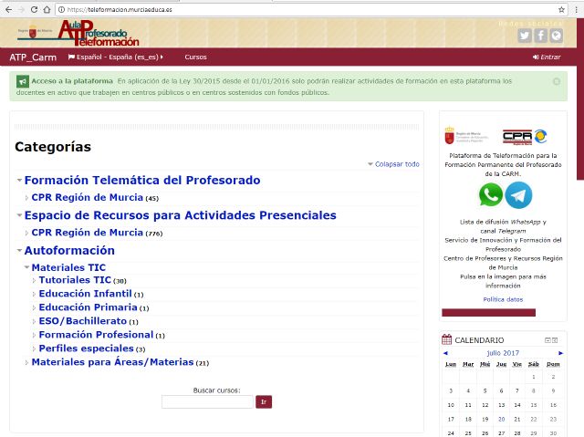 Educación aumenta un 45 por ciento los cursos 'on line' para profesores - 1, Foto 1