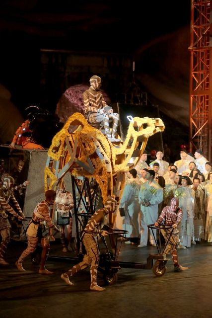 Murcia y Cartagena acogen el estreno de la versión de Aida de la Fura Dels Baus - 1, Foto 1