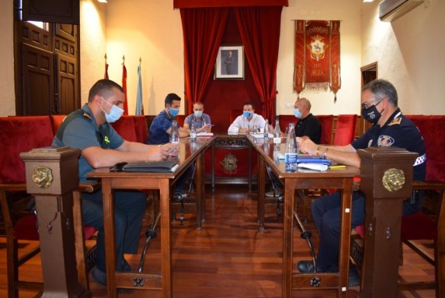 Reunión de la Mesa de Seguridad Local de Mula - 1, Foto 1