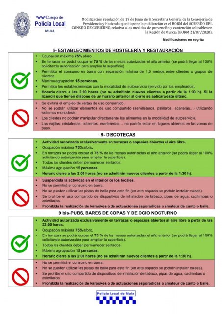 Reunión de la Mesa de Seguridad Local de Mula - 2, Foto 2