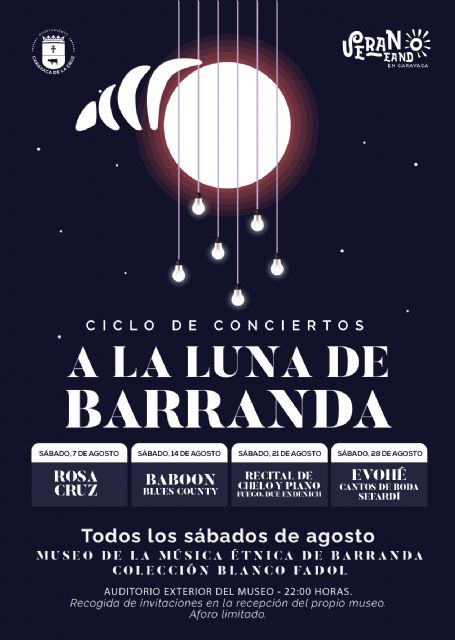 Los conciertos ´A la luna de Barranda´ harán al público disfrutar de la cultura segura con diversidad de estilos - 3, Foto 3