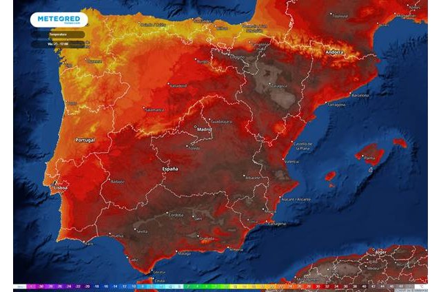 Alerta por temperaturas elevadas: fin de semana con valores por encima de los 40 ºC - 1, Foto 1