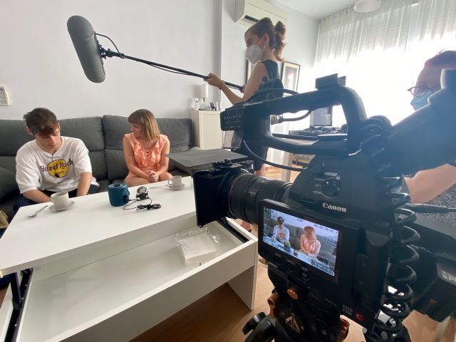 Mercedes Imbernón rueda en Murcia el cortometraje El andén de Rubén - 3, Foto 3