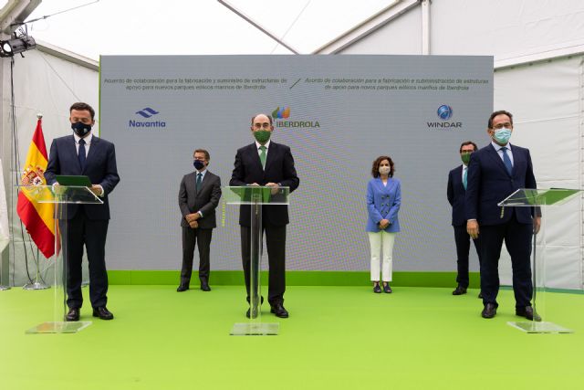 Iberdrola, Navantia y Windar sellan su alianza hasta 2025 para el desarrollo de la eólica marina - 3, Foto 3