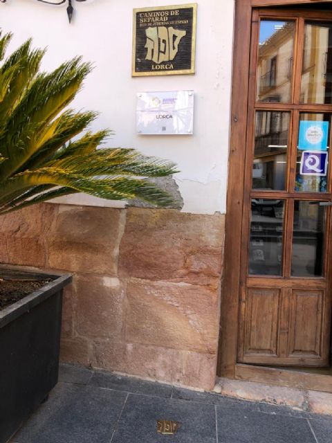 Las placas de bronce de la Red de Juderías de España ya lucen en el legado judío de Lorca - 3, Foto 3