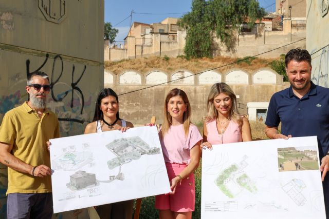 El Gobierno de Lorca convertirá los antiguos depósitos de agua del Barrio de Santa María en un innovador parque urbano sostenible - 1, Foto 1