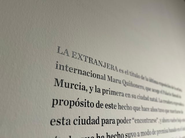 La exposición de la murciana Maru Quiñonero 'La Extranjera' catalogada como una de las mejores del país - 2, Foto 2