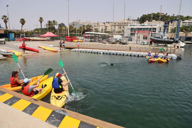 Vela latina y ligera, remo, piragüismo, radiocontrol, buceo y pesca: la UPCT impulsa el deporte náutico entre sus estudiantes - 2, Foto 2