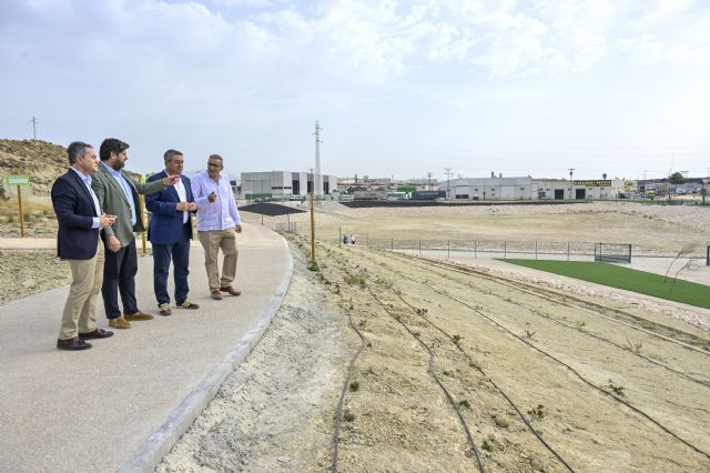 El nuevo Parque Inundable de Lorquí ya está en funcionamiento para minimizar el riesgo de inundaciones ante fuertes lluvias - 2, Foto 2