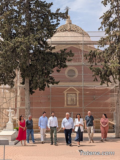Comienzan las obras de restauración de la capilla del cementerio de Totana - 2, Foto 2