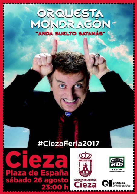 La Orquesta Mondragón, con el gran Javier Gurruchaga alfrente, aterrizan en la Feria de Cieza - 1, Foto 1