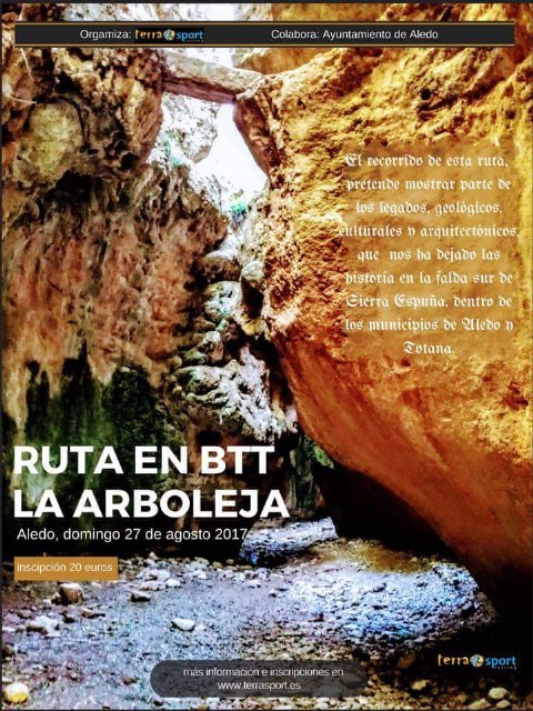 Terra Sport Cycling organiza la Ruta en BTT la Arboleja - 2, Foto 2