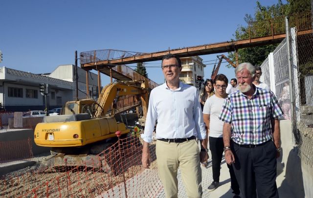 Avanza la construcción de la Senda Verde con la demolición de la pasarela de San José de la Vega - 2, Foto 2